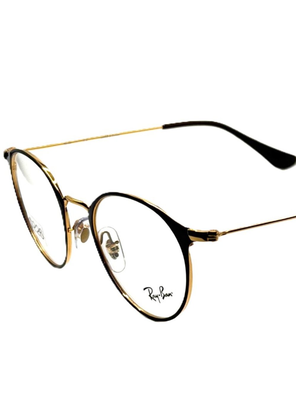 NEW RAY BAN RB 6378 2905 BROWN GOLD UNISEX EYEGLASSES 47MM 21 140